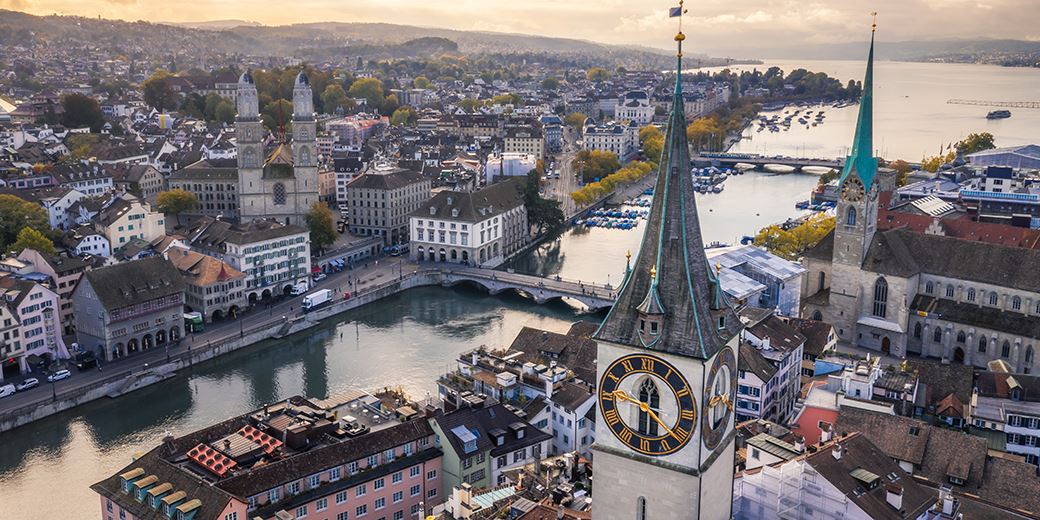 Switzerland Zurich Bank Jacob Safran Near Paradeplatz Stock Photo