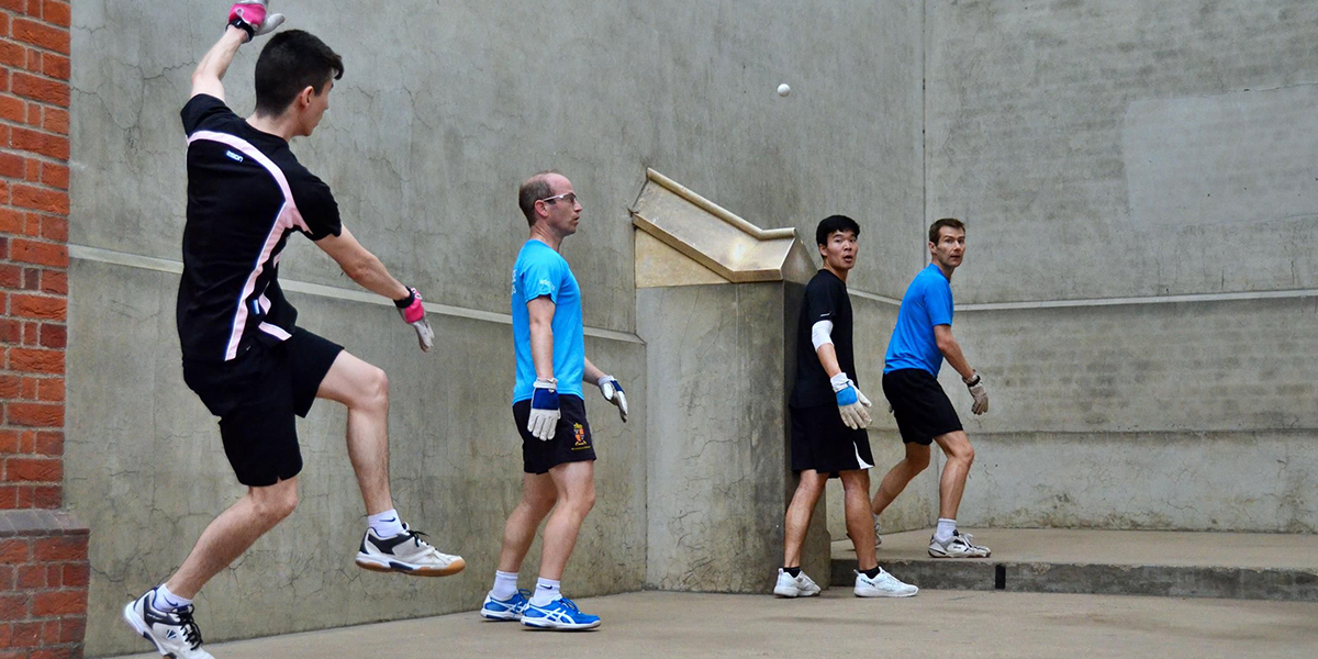 The best in history: Transact’s new CEO’s Eton Fives handball success