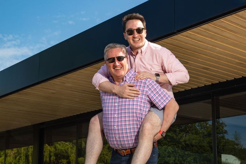 Parent-child teams: Josh and Keith Butten from Boosst Financial