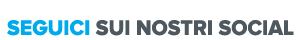 Seguici sui nostri social