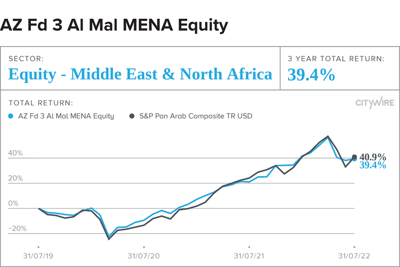 The 10 best performing MENA equity funds over the past three years
